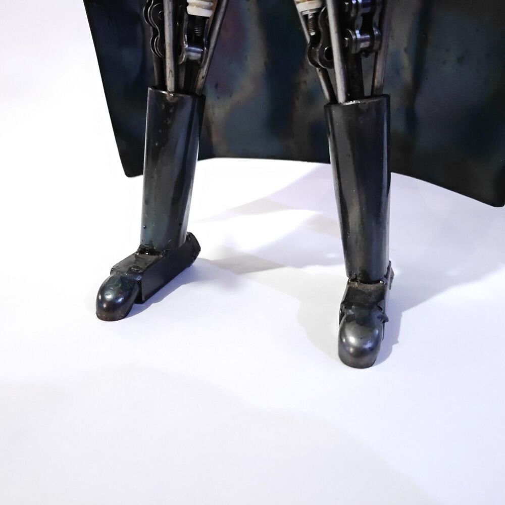 Darth Vader Star Wars Scrap Metal Weld Sculpture Art Statue 16" Large Handmade - Picture 7 of 16